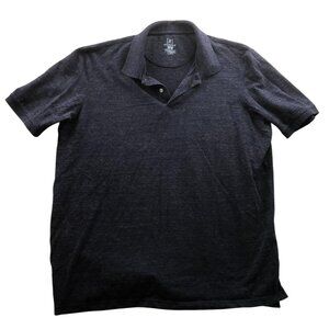 George Mens Polo Shirt Size XLT Short Sleeve Lightweight Gray Casual Classic